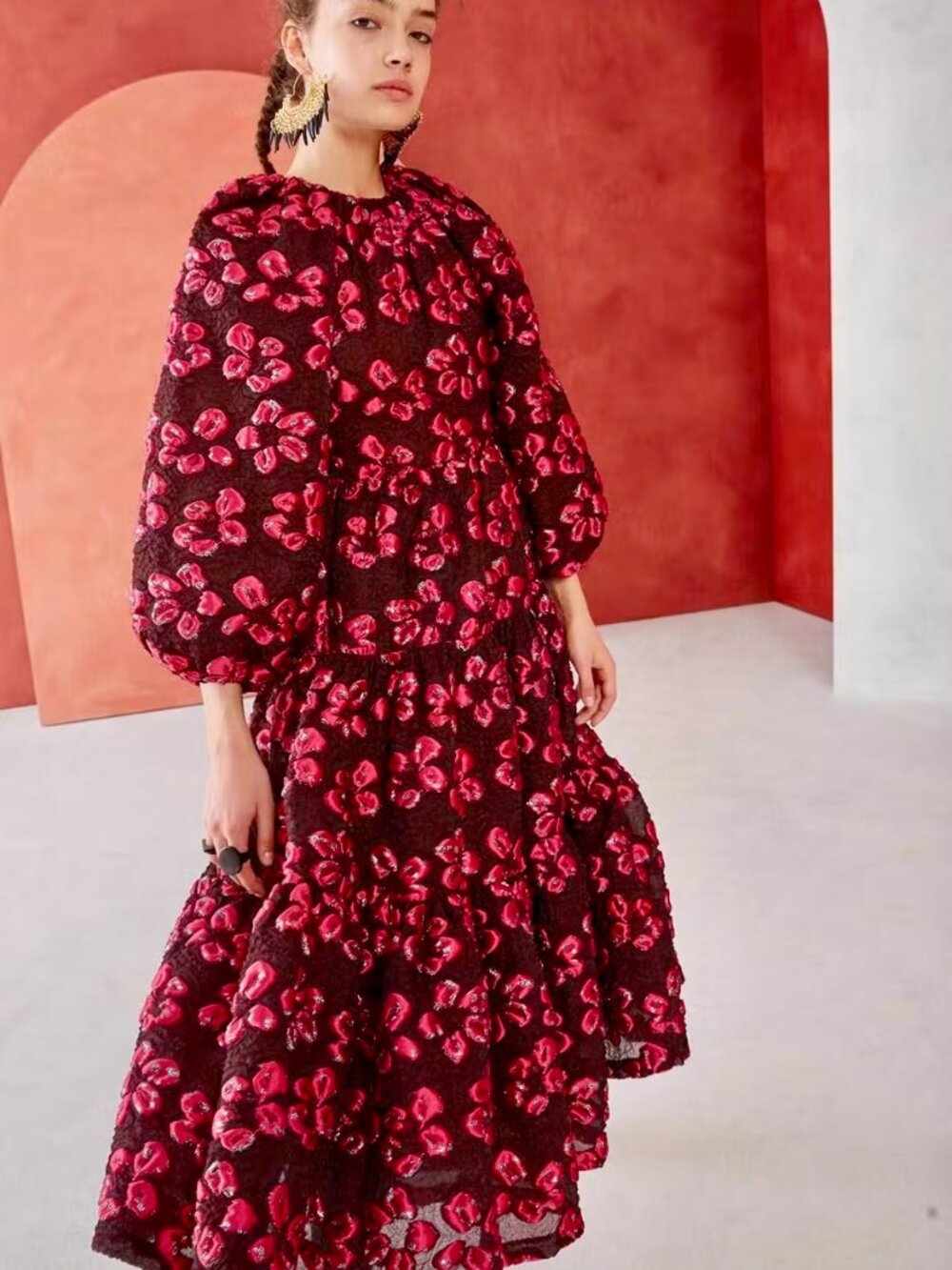 Ulla Johnson Allegra Brocade Dress Size 0